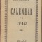 C5163N Calendar Unirea pe 1940, foaie bisericească-politică, Blaj