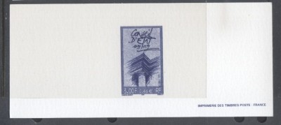 France - Conseil d&amp;#039;Etat Issue PROOFS ESSAYS MNH W.015 foto