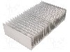 Radiator extrudat, aluminiu, 150mm x 262mm, STONECOLD -