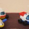 Lot de 4 figurine / masinute Nesquik