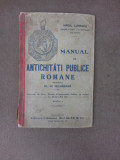 Manual de antichitati publice romane pentru clasa a VII-a secundara - Virgil Lupescu