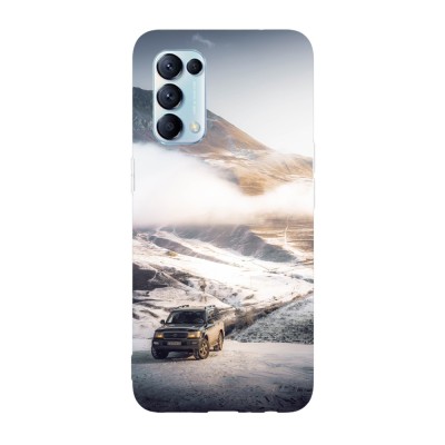 Husa compatibila cu Oppo A74 5G model On top of the mountain offroad, Silicon, TPU, Viceversa foto