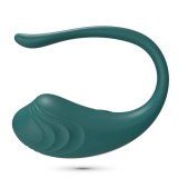 Ou Vibrator Tamago, Remote Control, 9 Moduri Vibratii, Silicon, USB, Verde