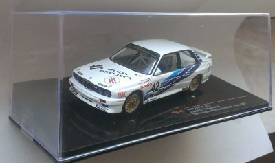 Macheta BMW M3 E30 #42 WTCC 1987 - IXO 1/43 foto