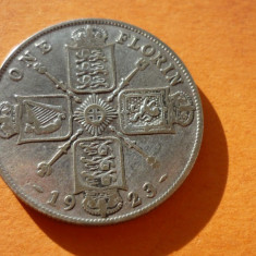 1 FLORIN 1923 ARGINT *****