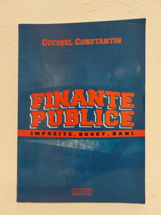 Constantin Cucosel, Finante Publice - impozite, buget, bani, Risoprint 2004