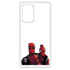 Husa Xiaomi Redmi Note 10 Pro Silicon Transparenta Model Deadpool Friendship foto