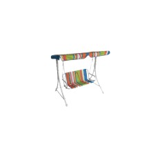 Balansoar cu Doua Locuri in Dungi Colorate 1.10x0, 7x1.10m