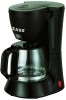 Cafetiera Zass ZCM 02, 600W, capacitate 0,6L, 4-6 cesti, Sistem anti-picurare, Negru - NOU