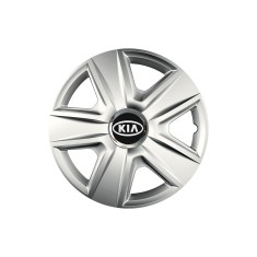 Set 4 capace roti Cu Inel Cromat Esprit R15 pentru gama auto Kia foto