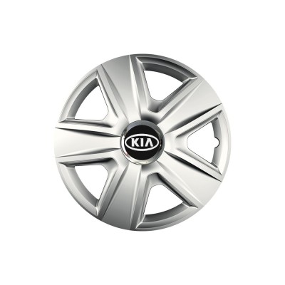 Set 4 capace roti Cu Inel Cromat Esprit R14 pentru gama auto Kia foto