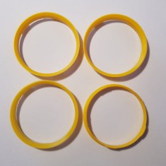 Set inele de centrare ghidaj jante noi 67-65.1 mm Peugeot, Citroen