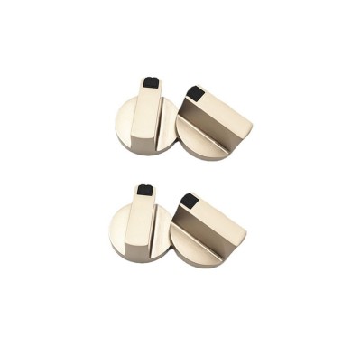 Set 4 butoane aragaz universal, JENUOS&amp;reg;, aliaj zinc, 6mm, 39mm * 18mm foto