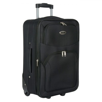 Troler Urban, 34L, Culoare Negru, Material Poliester, Dimensiuni 38x22.5x54.5cm foto