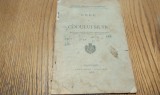 LEGE A CODULUI SILVIC - Imprimeria Statului, 1910, 60 p.