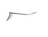 Ornament bara protectie, spoiler Toyota Land Cruiser (Fj150), 10.2017-, montare fata, stanga, cromat, RapidAuto