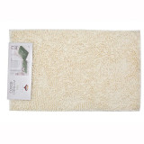 Covor baie Chenille Casa Plastor, 50x80 cm M (grosime 2 cm), crem