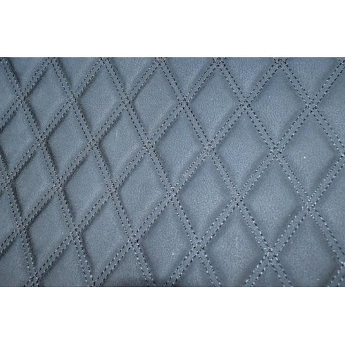 Material special pentru COVORASE auto romb negru/cusatura neagra. Cod: COV02NN Automotive TrustedCars