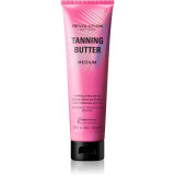 Makeup Revolution Beauty Tanning Butter unt pentru corp, hranitor cu efect autobronzant culoare Light/Medium 150 ml