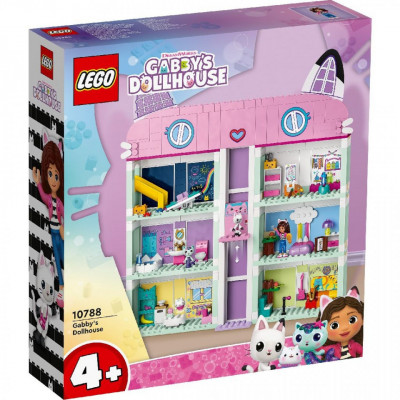 LEGO GABBYS DOLLHOUSE CASA DE PAPUSI A LUI GABBY 10788 foto