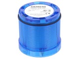 Semnalizator luminos LED albastru 24V IP65