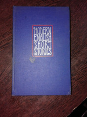 MODERN ENGLISH SHORT STORIES (CARTE IN LIMBA ENGLEZA) foto