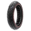 Cauciuc anvelopă plină Nedong 8.5x2-6.1/B34 cu puncte roșii pentru trotinete electrice | Motorevolution