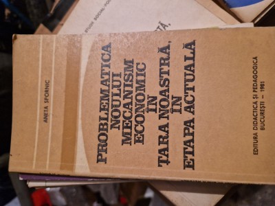 Problematica noului mecanism economic vintage foto