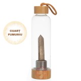 STICLĂ CU CRISTAL DE CUARȚ FUMURIU | DETOXIFIERE, &Icirc;MPĂM&Acirc;NTARE, PROTECȚIE
