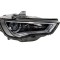 Far Audi A3 (8v), 06.2012-07.2016 Model Sedan, fata, Dreapta, bi-xenon; cu LED daytime running light; D3S+LED+PSY24W; electric; negru; fara unitate c