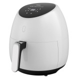 Friteuza cu aer cald Heinner SnowDrop HAF-B2000WH, 2000W, vas detasabil antiaderent, capacitate cos: 5L, afisaj digital, termostat reglabil: 80-200˚C,