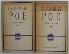 SCRIERI ALESE VOL I , II de EDGAR ALLAN POE , 1963