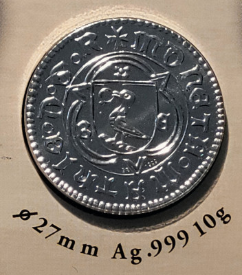 Medalie/Moneda Argint (Proof) Set Monetarie Ungaria (2008) - Matthias Corvinus foto