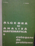 N. Donciu - Algebra si analiza matematica. Culegere de probleme, vol. 1 (1978)
