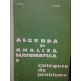 N. Donciu - Algebra si analiza matematica. Culegere de probleme, vol. 1 (1978)