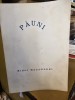 Pauni Mihai Mosandrei Editie 1929, Dedicatie Ion Timus, Nr. 55/275, Bibliofilie, Carte Veche