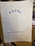 Pauni - Mihai Mosandrei (cu dedicatie de la autor pentru Timus)