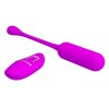 Ou Vibrator Cu Telecomanda Lechies, Violet, Pretty Love