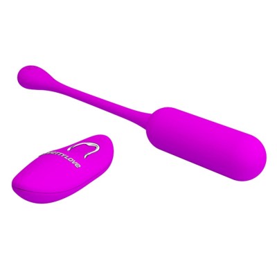 Ou Vibrator Cu Telecomanda Lechies, Violet foto