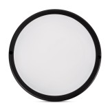 Bat LED rotund 12W 6400K 100lmW IP65, negru, Novelite