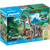 Playmobil Dinos - Brachiosaurus si hovercraft