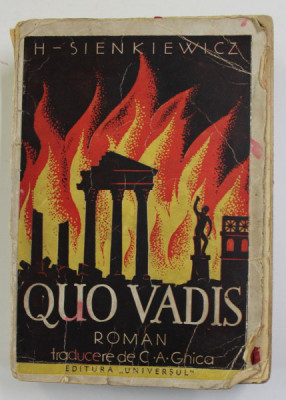 QUO VADIS , roman de H. SIENKIEWICZ , 1945 foto