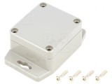 Carcasă universală cu lame de fixare 58x64x35mm
