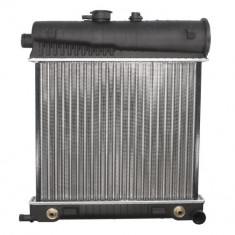 Radiator racire Mercedes Clasa C (W202), 06.1993-05.2000, C180/C200, motor 1.8, 90 kw; 2.0, 100 kw, benzina, fara AC, 433x360x34 mm, aluminiu/plastic