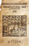 URS LA MARGINEA PĂDURII, gravură din anul 1579 : POSIBIL ARTEFACT CINEGETIC MEDIEVAL !