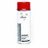 Vopsea Spray Brilliante Rosu Foc RAL 3000, 400ml. Vopsea acrilica pentru metal, lemn, plastic.