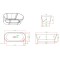 Cada freestanding Noa 170 - 4