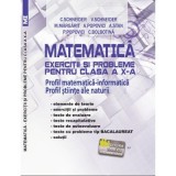 Matematica Exercitii si probleme pentru clasa a 10-a. Profil matematica-informatica, Stiintele naturii - Virgiliu Schneider