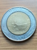 Moneda Italia 500 lire 1987