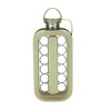 Aparat de gheata portabil 2 in 1, Cyrax, tava din sticla, diametru 3 cm, multifunctional, 17 cuburi de gheata, 27,5 x 11,4 x 5,5 cm, culoare alb gri